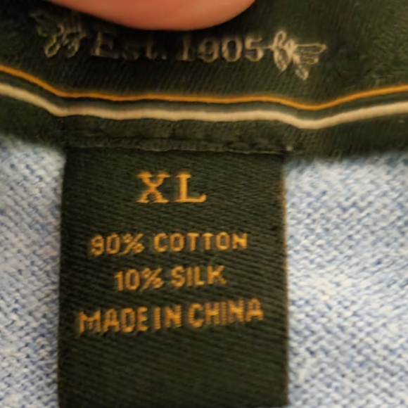 Jos. A. Bank Reserve Men's Long Sleeve Polo Sweater XL - Picture 5 of 8